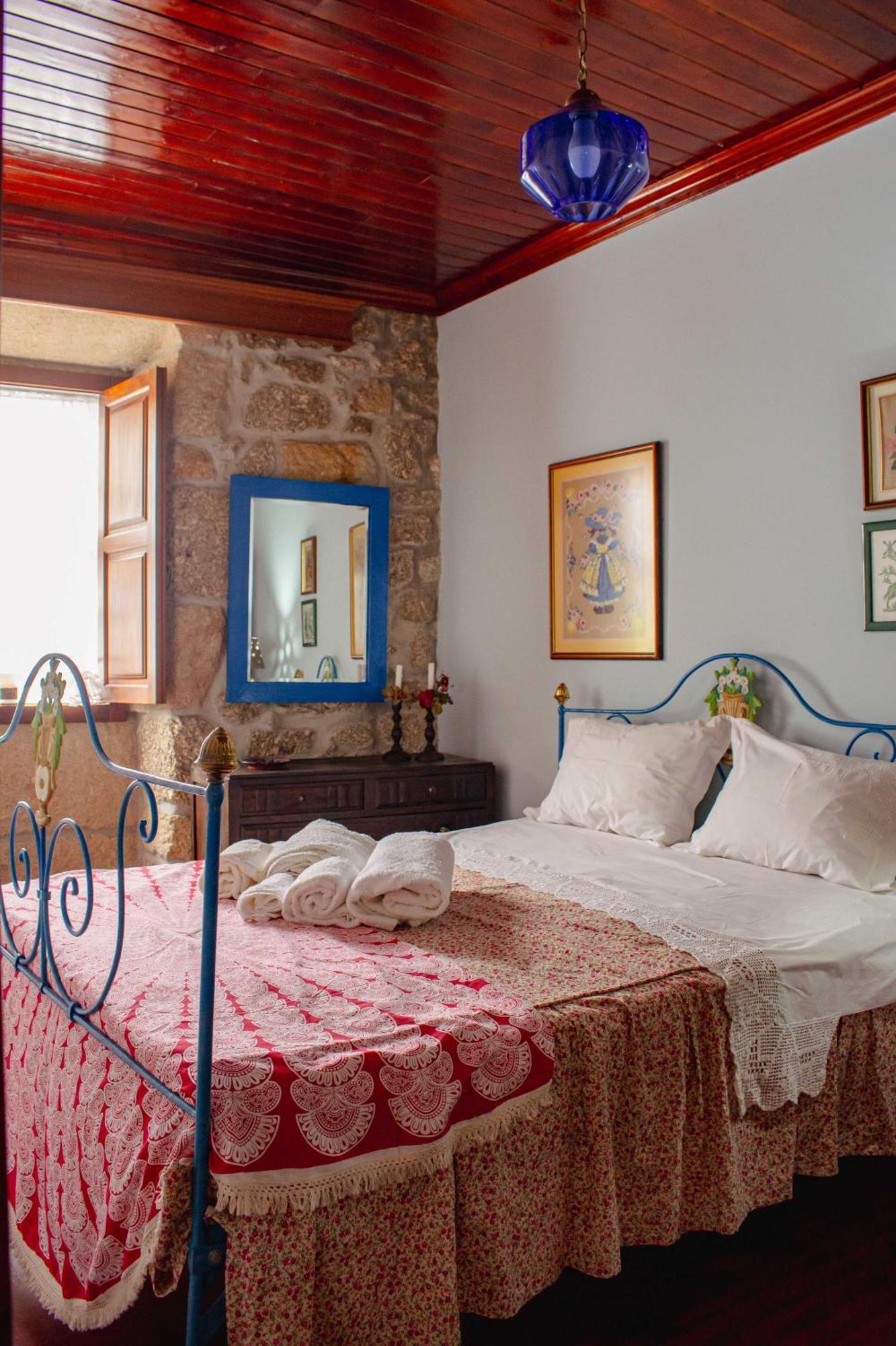 Casa Das Fontes ปอนเจ ดา บาร์กา ภายนอก รูปภาพ